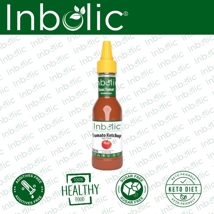 

Inbolic Sugar Free Tomato Ketchup / Saos Tomat Bebas Gula Keto & Diabetic Friendly Saos Bebas Gula