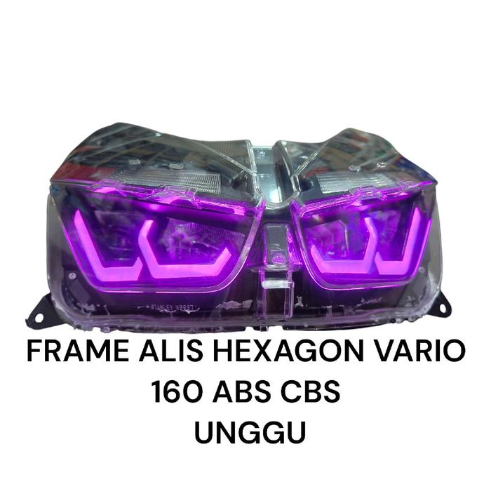 Gercep Alis Frame Hexagon Rgb Vario 160 Abs Cbs Frame Alis Hexagon Vario 160 Abs Cbs Motorcycle