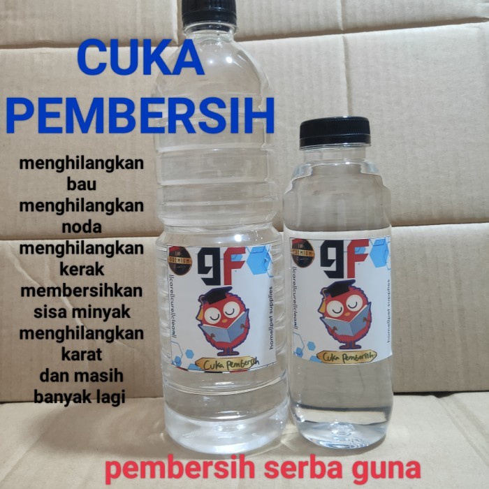 

Sale! Cuka Pembersih Cleaning Vinegar Penghilang Bau Pembersih Kerak 500 Ml