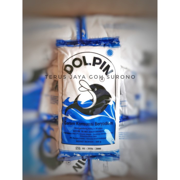 

Sale! Garam Dolpin 500G Garam Dolphin