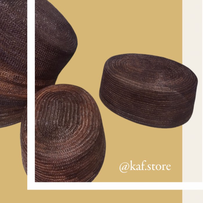 Peci Akar Resam Kualitas A3 Super