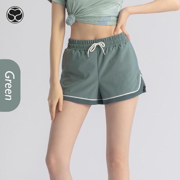 SecondShape - Olivia Mesh Running Shorts Celana Pendek Olahraga Wanita Wanita