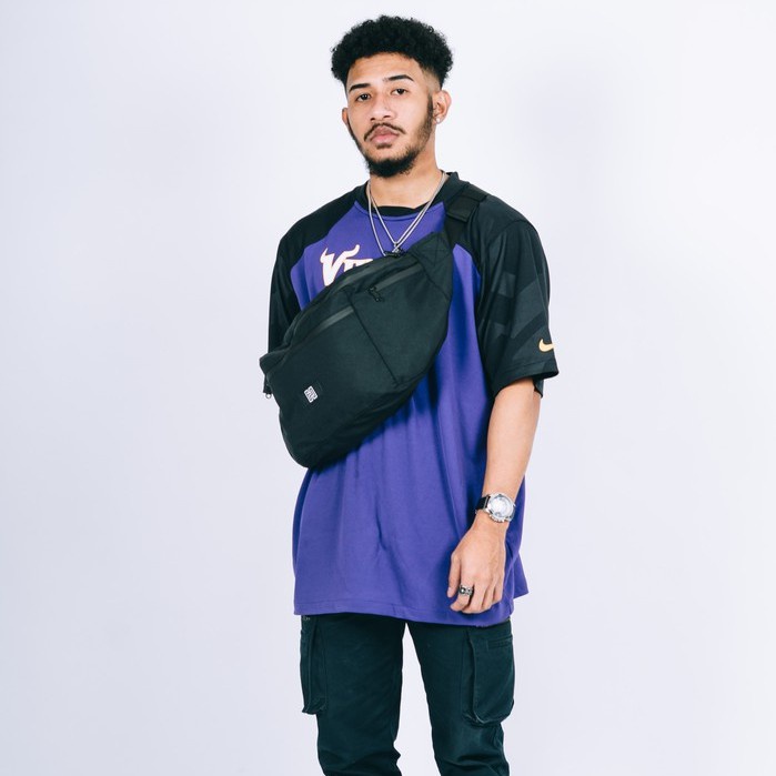 PROMO TERBARU HARLOTH - Wagen Series Waistbag / Sling Bag Waterproof - Black