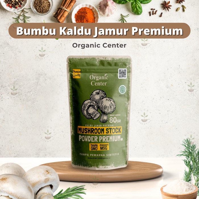 

Sale! Organic Center Kaldu Jamur Premium Mushroom Stock Non Msg Kaldu Mpasi