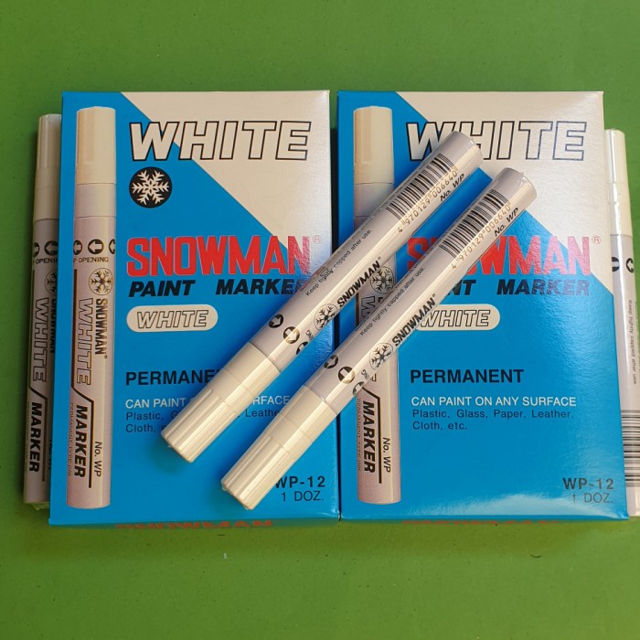 

Best Seller Snowman White Marker Permanen