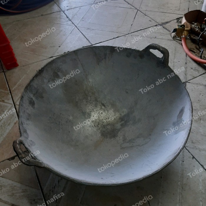 Wajan Kuali besi cor mie aceh selai dodol no.22