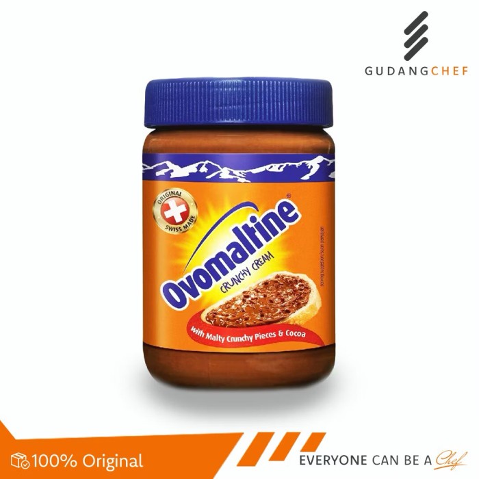 

Ovomaltine Crunchy Cream 680gr - selai Coklat dengan Crunch Renyah