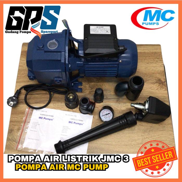 [Pompa Air] Pompa Sumur Dalam Nasional Mc Pumps Jmc-3 255A Al