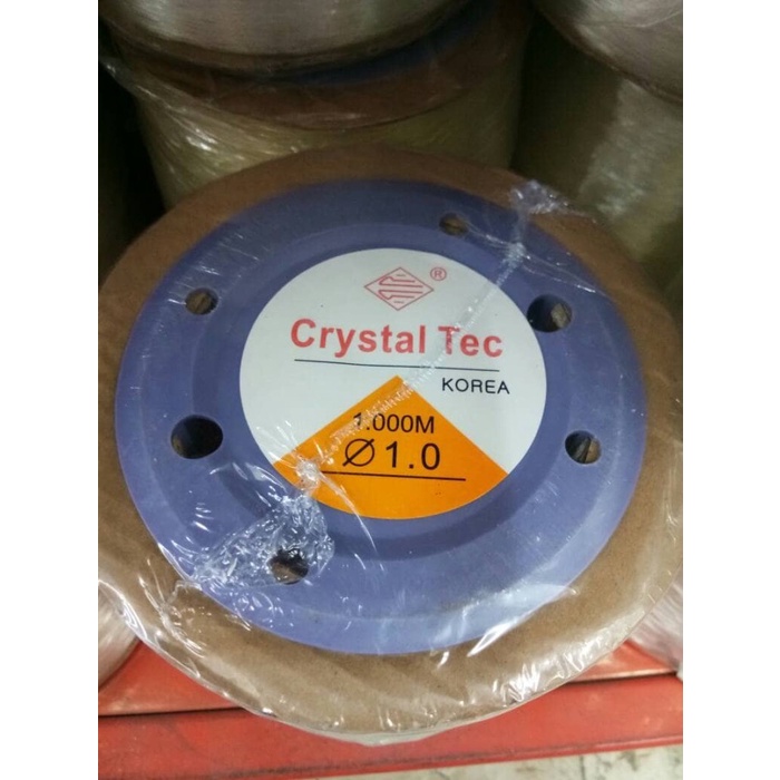 

Terlaris VeE Grosir Tali Senar Karet Elastis Dim 1 mm - 1000 m - Crystal Tex9 SALE