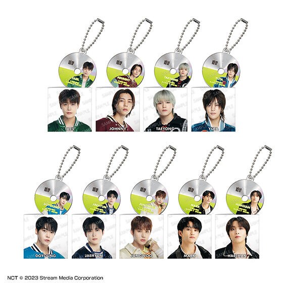 

Terlaris NCT 127 CD style acrylic charm SALE