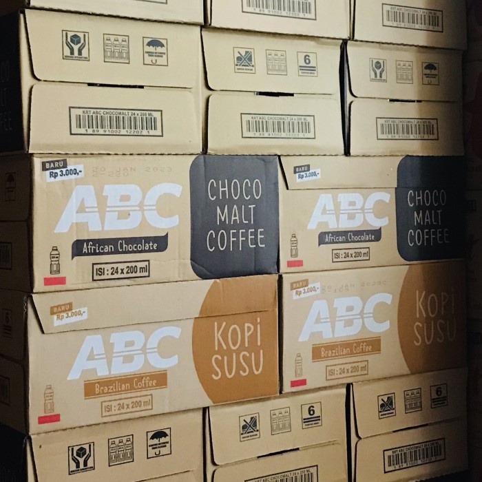 

ABC choco malt / kopi susu Botol 200ml - Chocomalt