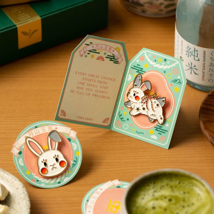 

Terlaris Tama Usagi Bundle - Rabbit & Rabbit Face Lucky Charm Enamel Pin SALE