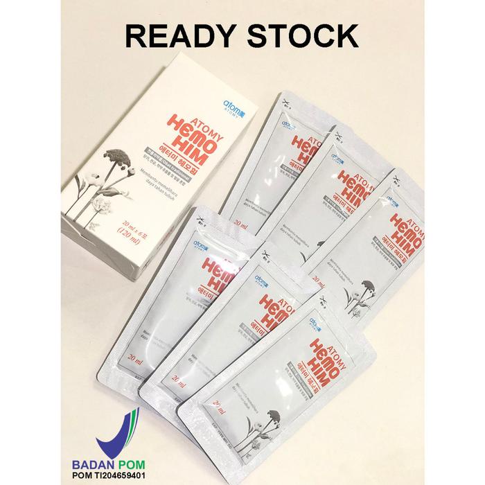 

Atomy Hemohim ecer isi 6 sachet bpom original