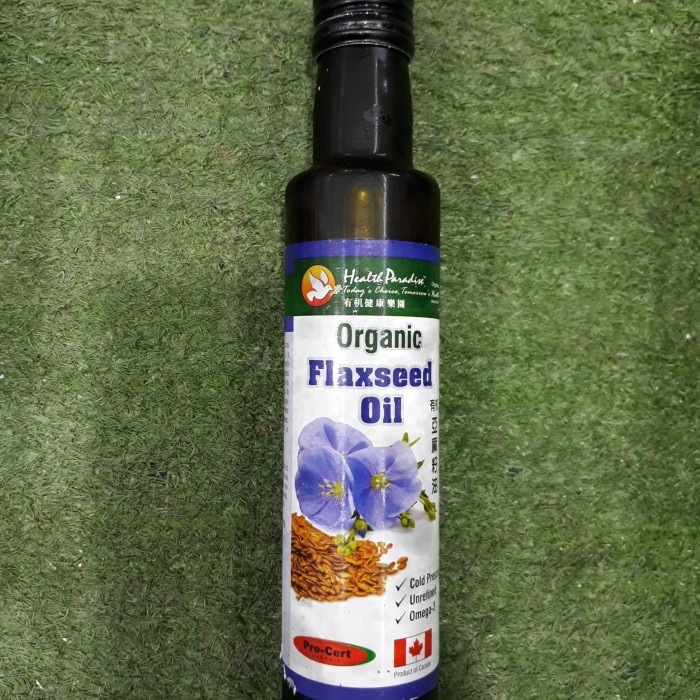 

Health paradise organic flaxseed oil 250 ml