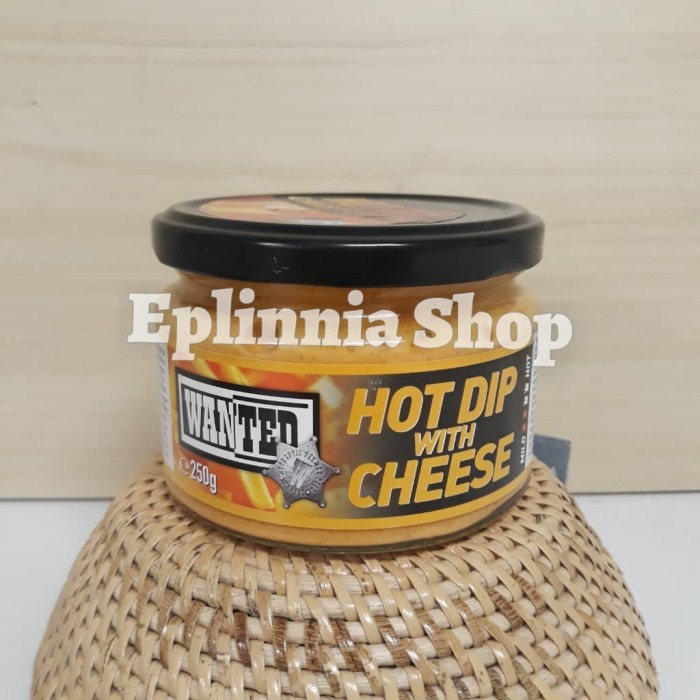 

Wanted Hot Dip With Cheese Flavored 250 gr - Saus Keju Pedas
