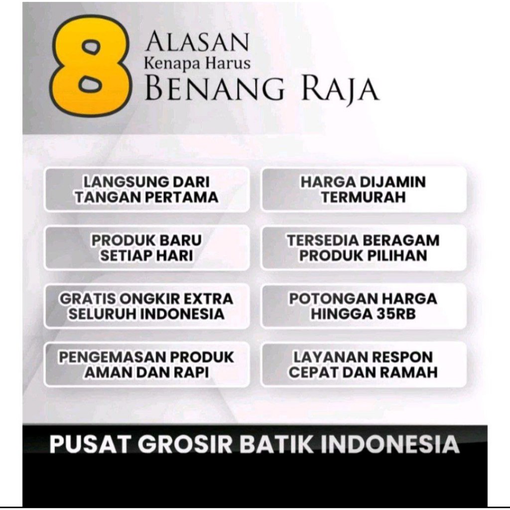 New Benang Raja Kain Katun Batik Kombinasi Tulis Akar Lung Ready