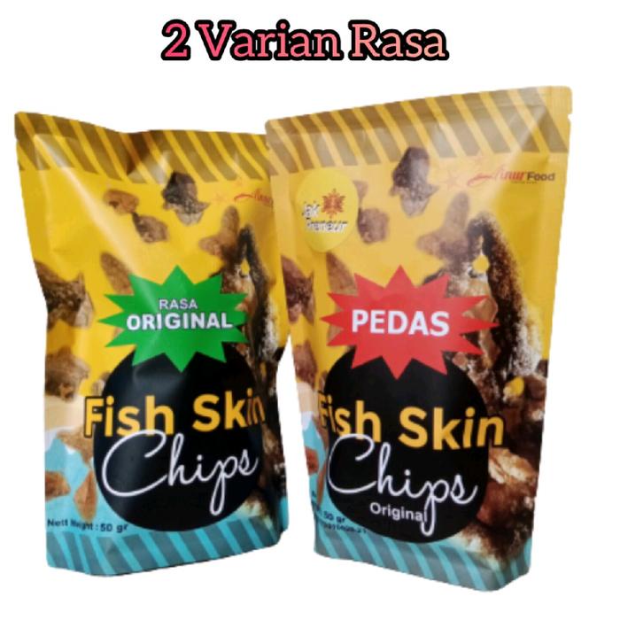 

SALE !!! KERIPIK KULIT IKAN PATIN 2 VARIAN RASA. AINURFOOD READYY