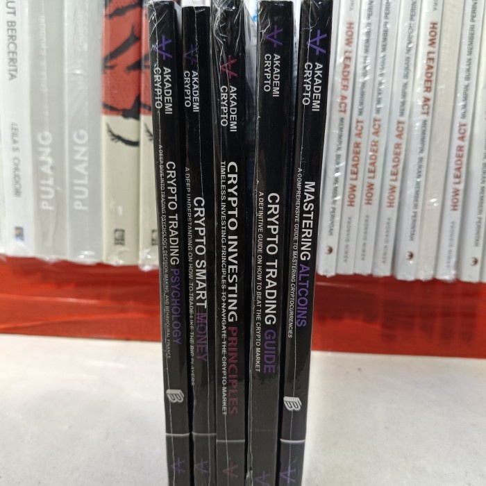

SALE !!! PAKET5BUKUCRYPTOTRADINGGUIDECRYPTOTRADINGPSYCHOLOGYCRYPTOSMA READYY