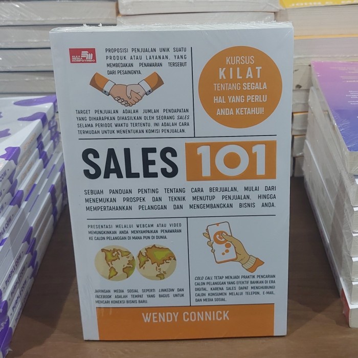 

SALE !!! BUKU SALES 101 : SEBUAH PANDUAN PENTING TENTANG CARA BERJUALAN BY WENDY CONNICK READYY