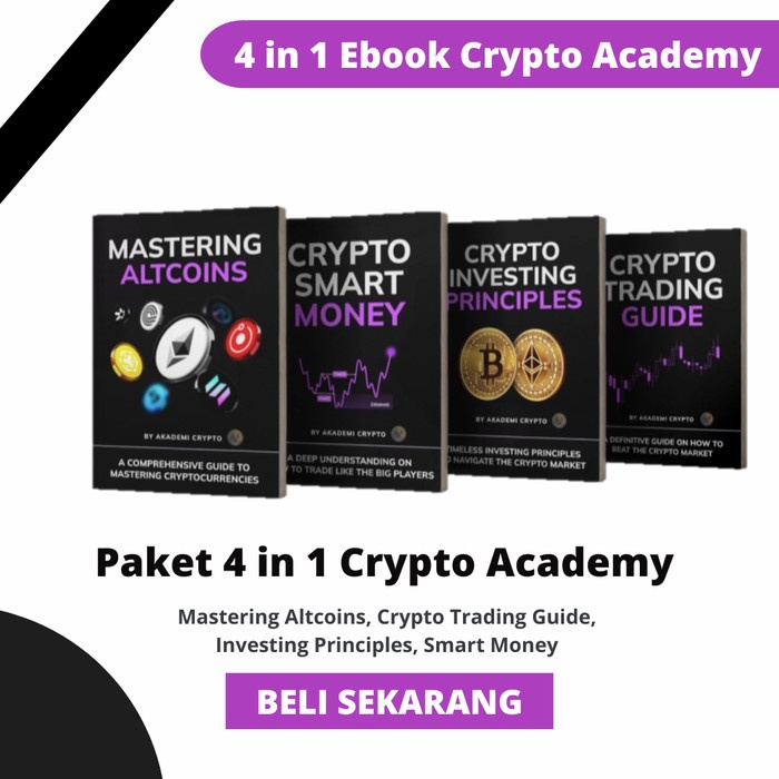 

SALE !!! BUKU 4 IN 1 AKADEMI CRYPTO CTG, CIP, CSM, MA READYY