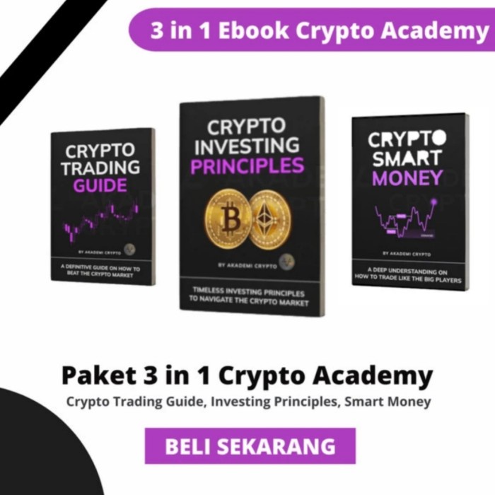 

SALE !!! BUKU 3 IN 1 AKADEMI CRYPTO CTG, CIP, CSM READYY