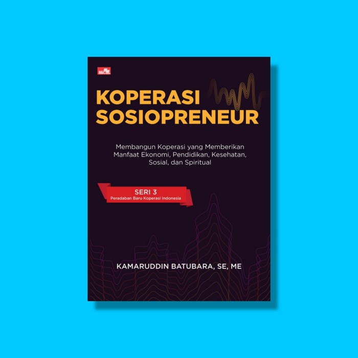 

SALE !!! BUKU KOPERASI SOSIOPRENEUR: MEMBANGUN KOPERASI YANG MEMBERIKAN MANFAAT READYY
