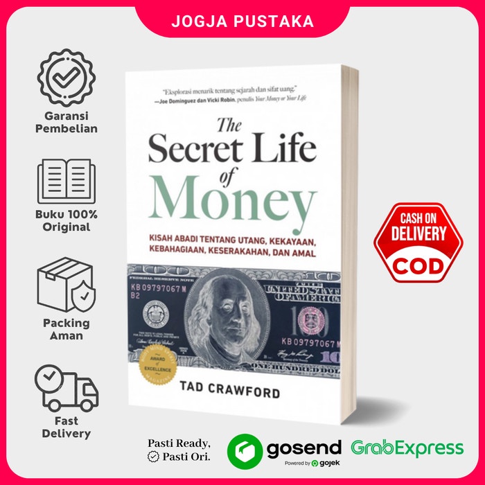 

SALE !!! BUKU THE SECRET LIFE OF MONEY - TAD CRAWFORD READYY
