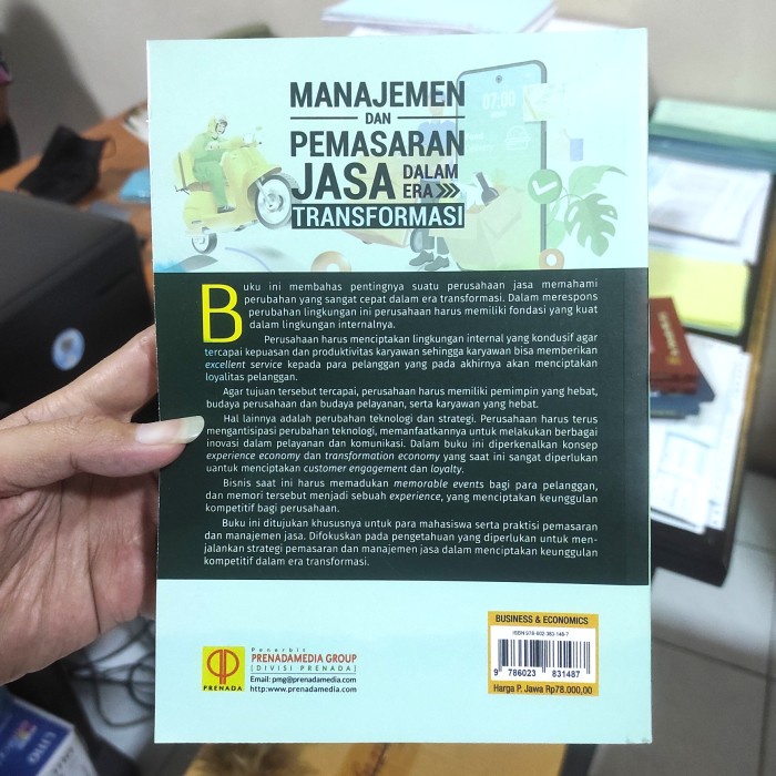 

SALE !!! BUKU MANAJEMEN DAN PEMASARAN JASA DALAM ERA TRANSFORMASI-ASEP HERMAWAN READYY