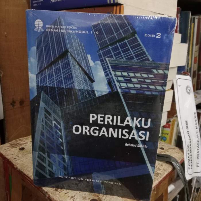 

SALE !!! PERILAKU ORGANISASI EDISI 2 - ACHMAD SOBIRIN READYY
