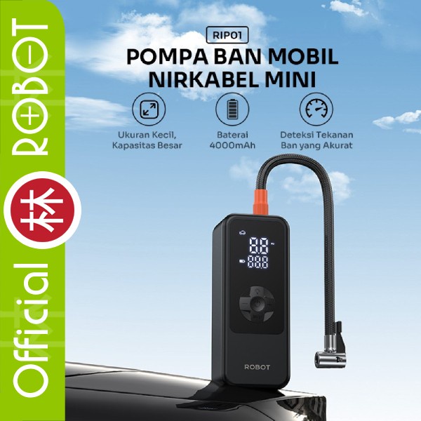 VIVAN VTI02 Tire Inflator Pompa Ban Elektrik Mobil Motor Sepeda Bola