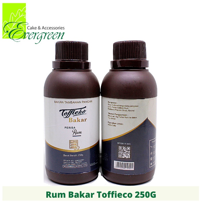 

Tersedia Rum Bakar Toffieco 250 G