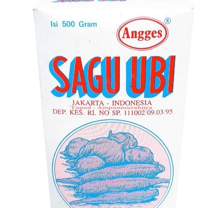 

Tersedia Sagu Ubi Angges 500 gram