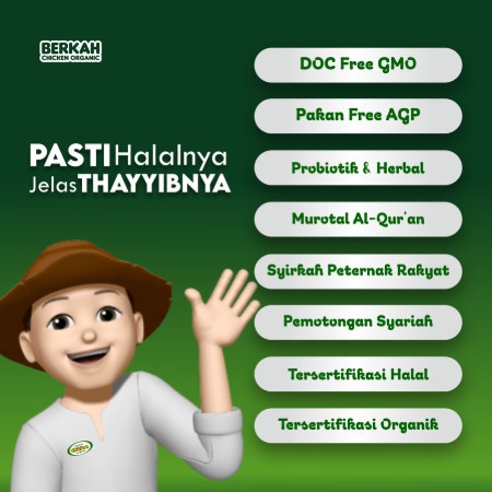 

SALE TERBARU AYAM BERKAH ORGANIK CHICKEN TENDERLOIN 500G READYY