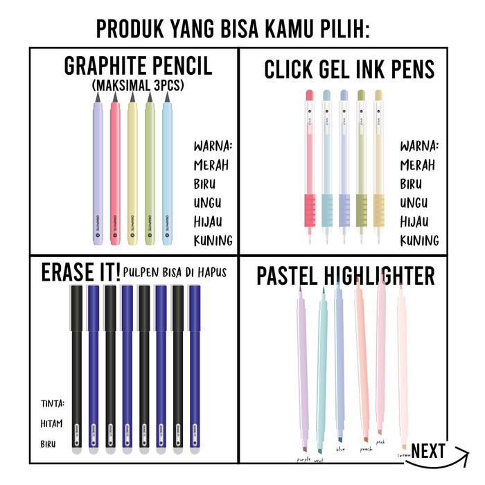 

SALE TERHOTT PAPERIE LAB - PICK AS YOU LIKE STATIONERY DESK READYY