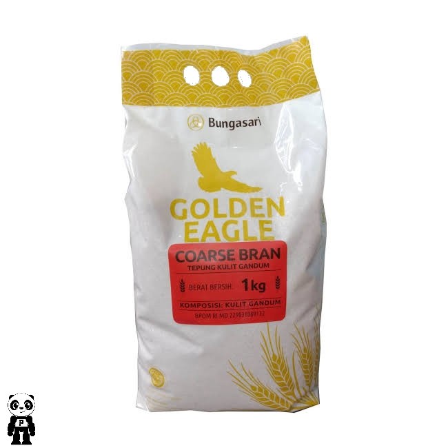 

SALE !!! GOLDEN EAGLE COARSE BRAN TEPUNG KULIT GANDUM 1KG WHEAT BRAN FLOUR READYY