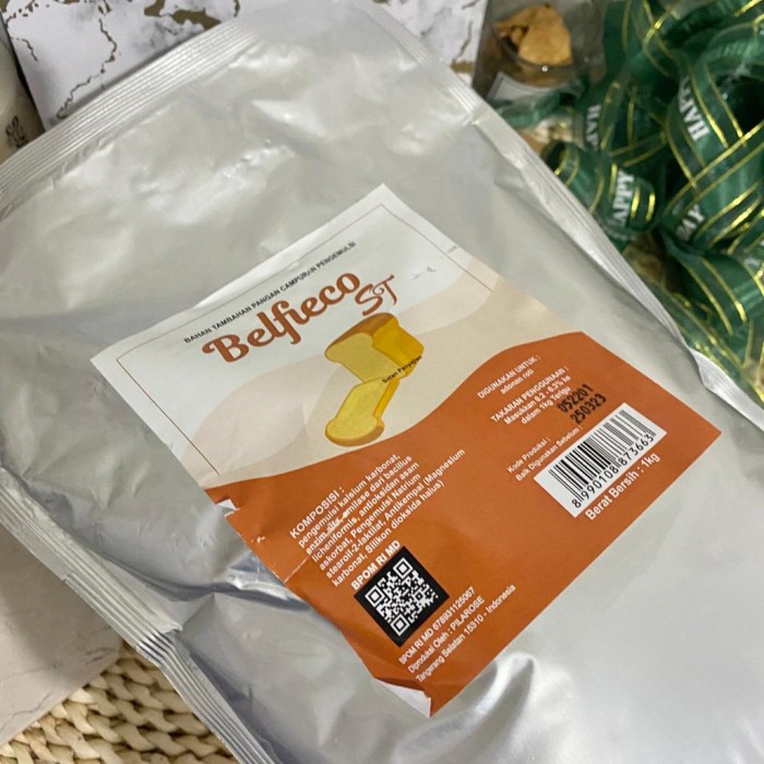 

SALE !!! BELFIECO ST PENGEMULSI ROTI BREAD SOFTENER AND CONDITIONER 1 KG READYY