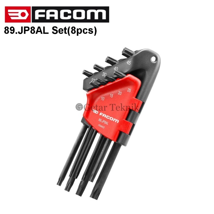 Kunci L Bintang Set (8pcs) Facom 89.JP8AL