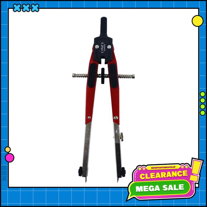 

Linex Quick Acting Bow Compas Red - 2371 09