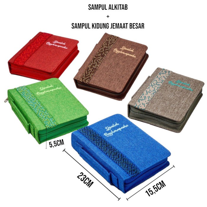 

Sampul Alkitab + Sampul Kidung Jemaat Besar - Yesuslah Pengharapanku