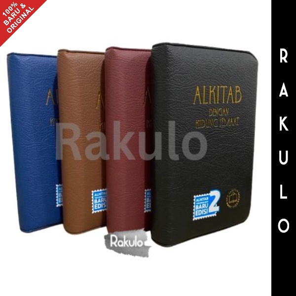 

Alkitab Ukuran Sedang + Kj Cover Resleting / Tb2 054 Ti Kj -Lai