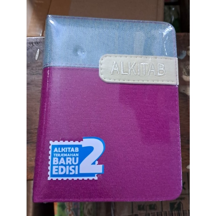 

Alkitab Kecil Sampul Resleting Tb2 034 Terjemahan Baru 2 Three Color