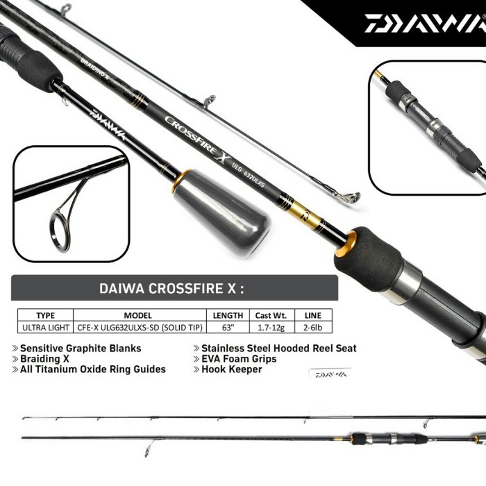 Joran Daiwa CROSSFIRE-X ULG