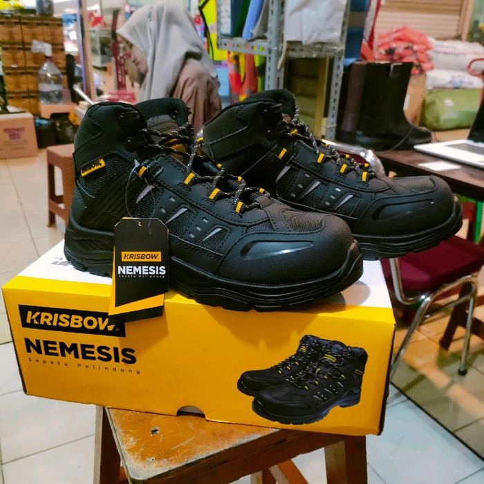 Sepatu Safety Krisbow Nemesis Original 100%