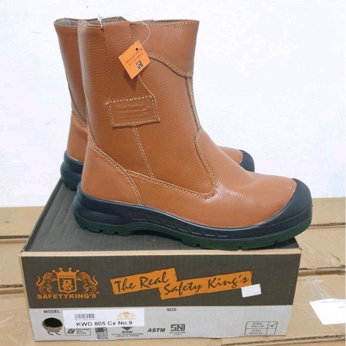 SEPATU SAFETY KINGS KWD 805 CX / COKLAT 100% ORIGINAL