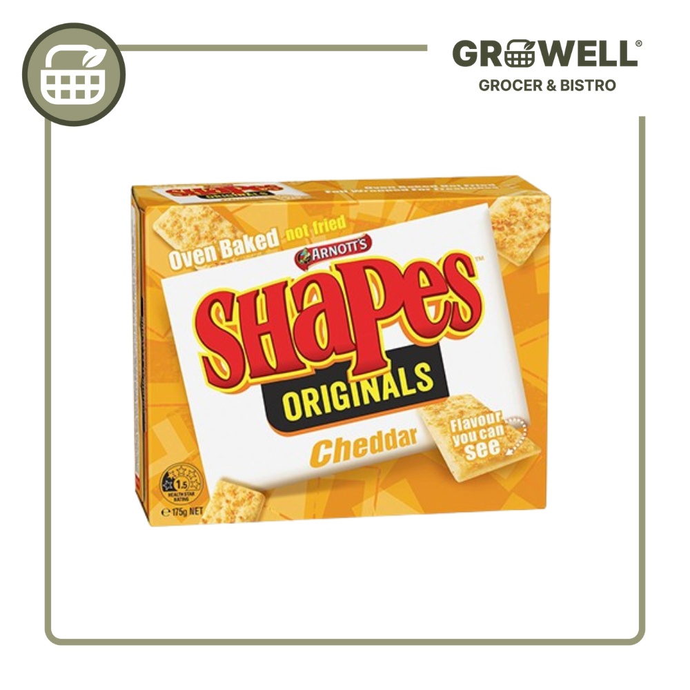 

ARNOTT'S SHAPES CHEDDAR 175 GR