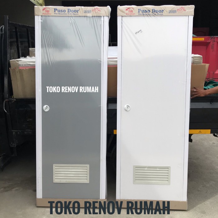PROMO Pintu kamar mandi pvc KUSEN TEBAL (KUALITAS PREMIUM) pintu pvc