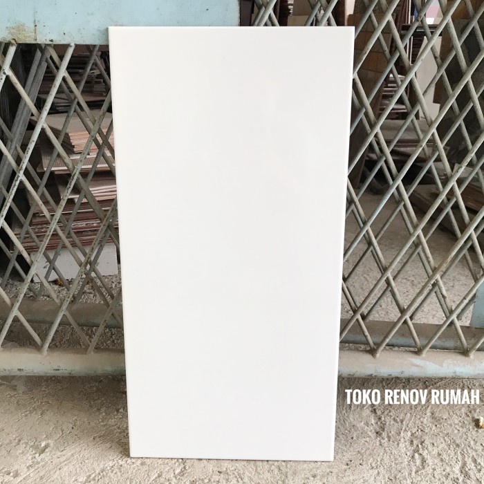 TERLARIS keramik dinding 30x60 putih polos (mengkilap) / keramik ikad