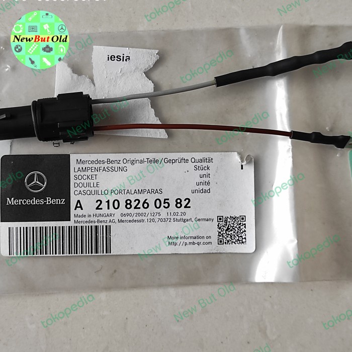 Soket Lampu Ori 2108260582 Mercedes W208 W210