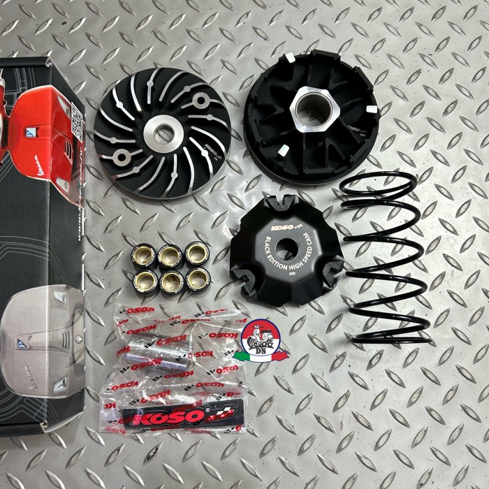 Cvt Pulley Kit Variator Koso Vespa 125 Iget S Lx