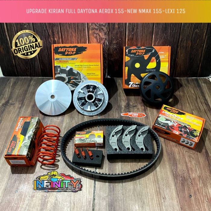 Upgrade Paket Kirian Cvt Daytona Aerox 155 New Old / New Nmax 2020 202
